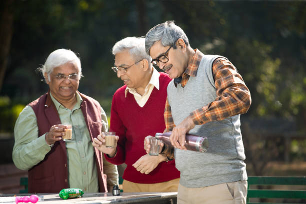 Friends celebrating International Tea Day India