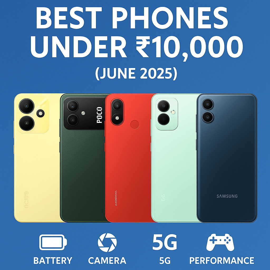 Best phone under 10000 in India 2025